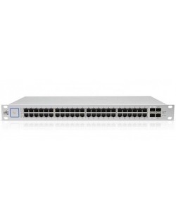 Суич Ubiquiti - US-48-750W, 52 порта, бял