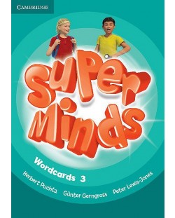 Super Minds Level 3 Wordcards / Английски език - ниво 3: Карти с думи