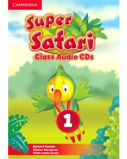 Super Safari Level 1 Class Audio CDs (2) / Английски език - ниво 1: 2 аудиодиска