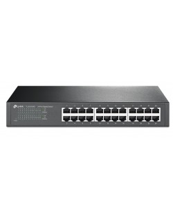 Суич TP-Link - TL-SG1024D, 24 порта, черен