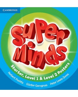 Super Minds Starter, Level 1-2 Posters / Английски език - нива Starter, 1-2: Цветни плакати