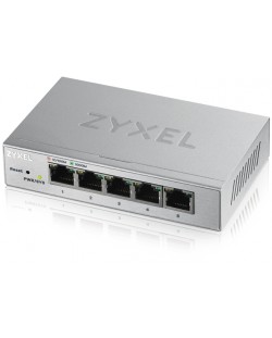 Суич ZyXEL - GS1200-5, 5 порта, сребрист