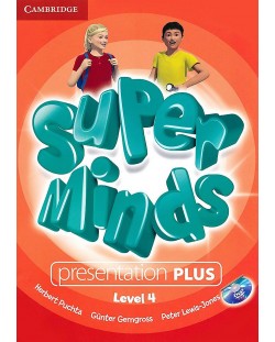 Super Minds Level 4 Presentation Plus DVD-ROM / Английски език - ниво 4: Интерактивен DVD-ROM