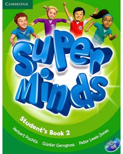 Super Minds Level 2 Student's Book with DVD-ROM / Английски език - ниво 2: Учебник + DVD-ROM