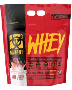 Whey, strawberry cream, 4.54 kg, Mutant