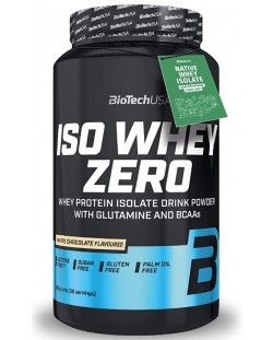 Iso Whey Zero, ванилия и канела, 908 g, BioTech USA