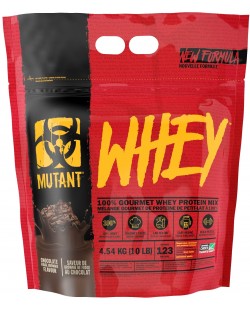 Whey, chocolate fudge brownie, 4.54 kg, Mutant