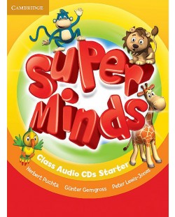 Super Minds Starter Class Audio CDs / Английски език - ниво Starter: 2 аудиодиска