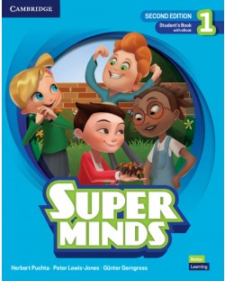 Super Minds 2nd Еdition Level 1 Student's Book with eBook British English / Английски език - ниво 1: Учебник