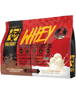 Whey, triple chocolate & vanilla ice cream, 1.8 kg, Mutant