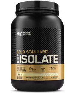 Gold Standard 100% Isolate, ванилия, 930 g, Optimum Nutrition