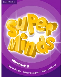 Super Minds 6: Английски език - ниво A2 (учебна тетрадка)
