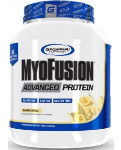 MyoFusion Advanced, банан, 1.81 kg, Gaspari Nutrition