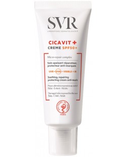 SVR Cicavit+ Крем за лице и тяло, SPF50, 100 ml