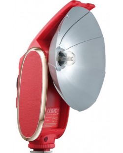 Светкавица Godox - Lux Senior Retro Camera Flash, червена