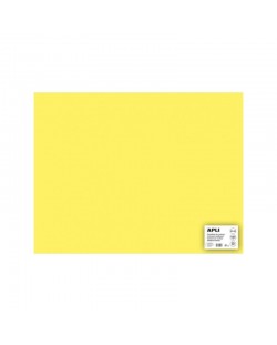Картон Apli - Светло жълт, 50 х 65 cm