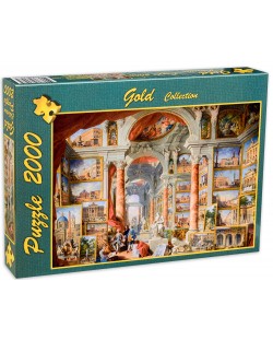Пъзел Gold Puzzle от 2000 части - Съвременен Рим