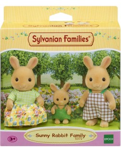 Комплект фигурки Sylvanian Families - Семейство зайчета, Sunny