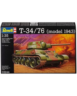 Сглобяем модел Revell - Танк T-34, модел 1943 (03244)