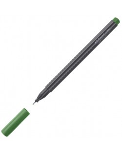 Тънкописец Faber-Castell Grip - Зелен, 0.4 mm
