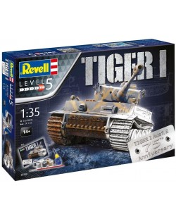 Сглобяем модел Revell - 75 години танк Tiger I (05790)