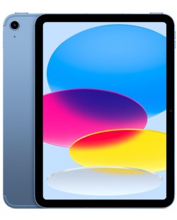 Таблет Apple - iPad 10 2022, 4G, 10.9'', 256GB, Blue