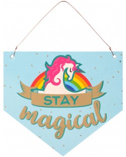 Табелка-флагче - Stay Magical
