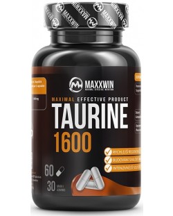 Taurine 1600, 60 капсули, Maxxwin