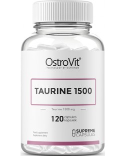 Taurine, 1500 mg, 120 капсули, OstroVit