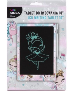 Таблет за рисуване Kidea - LCD дисплей, 10'', балерина