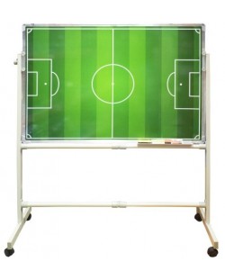 Тактическа треньорска дъска за футбол Maxima - 100 х 70 cm, зелена
