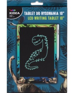 Таблет за рисуване Kidea - LCD дисплей, 10'', динозавър