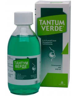 Тантум Верде Промивка за уста, 240 ml, Angelini