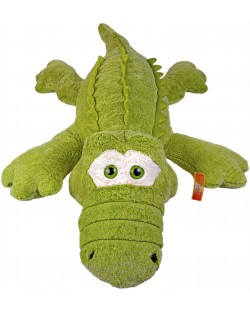 Плюшена играчка Morgenroth Plusch – Голям легнал крокодил, 170 cm