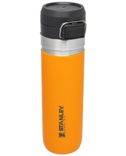 Термобутилка за вода Stanley The Quick Flip - Saffron, 0.7 l