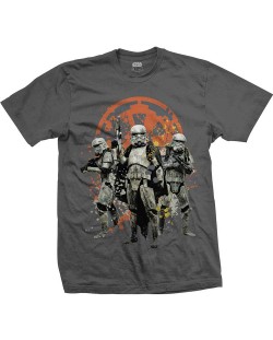 Тениска Rock Off Star Wars - Solo Troopers Comp