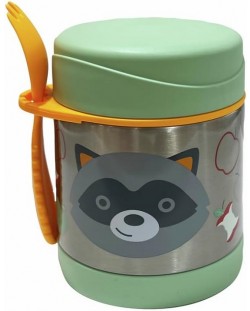 Термо контейнер за храна Skip Hop Zoo - 325 ml, миеща мечка