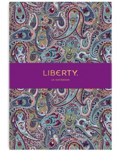 Тефтер Liberty - Paisley, A5, 68 листа