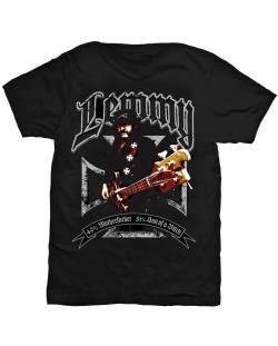 Тениска Rock Off Lemmy - Iron Cross 49%