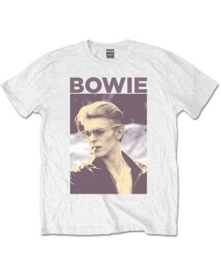 Тениска Rock Off David Bowie - Smoking