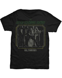 Тениска Rock Off Alice Cooper - US Tour 1971