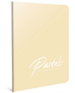 Тетрадка Gipta Pastels - Широки редове, 60 листа, асортимент