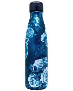 Термос Nerthus - Сини рози, 500 ml