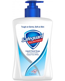 Safeguard Течен сапун, класик, 225 ml