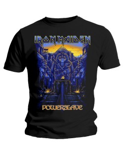 Тениска Rock Off Iron Maiden - Dark Ink Powerslaves