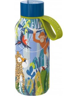 Термобутилка Quokka Kids - Solid, Jungle, 330 ml