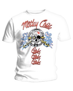 Тениска Rock Off Motley Crue - Vintage Spark Plug GGG
