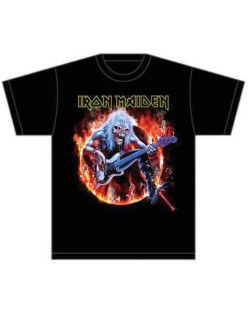 Тениска Rock Off Iron Maiden - Fear Live Flames