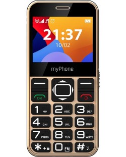 Мобилен телефон myPhone - Halo 3, 2.31", 32MB, Gold
