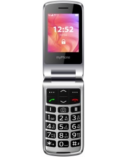 Мобилен телефон myPhone - Rumba 2, 2.4", 32MB, черен